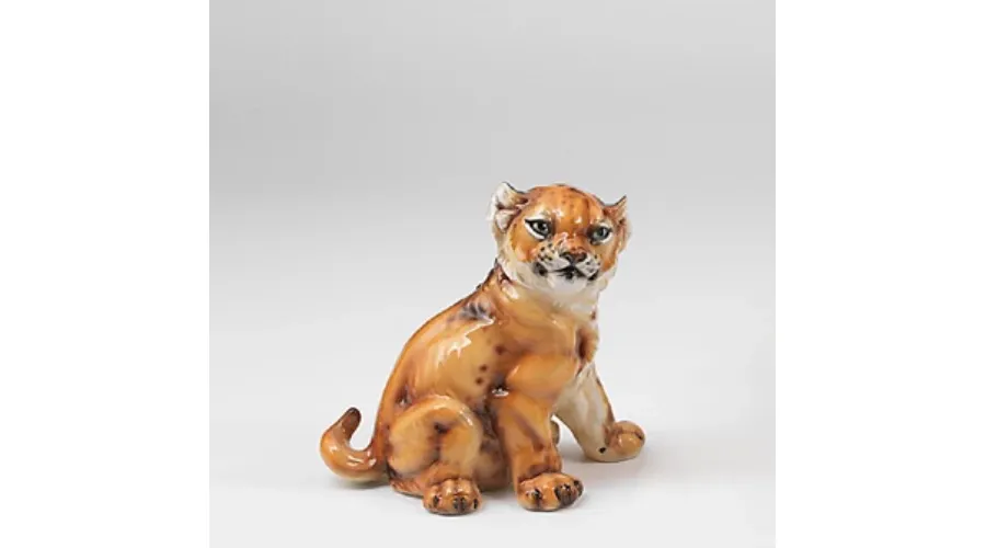 obrazek 1 Wyjątkowa ceramiczna figurka lwa - Il Gattopardo
