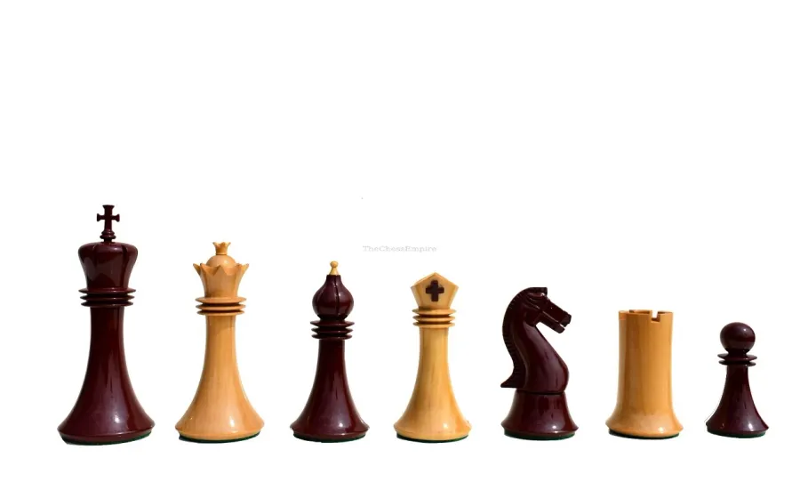 obrazek 2 Rewelacyjna seria Capablanca, 38 lakierowanych pionków szachowych - The Chess Empire