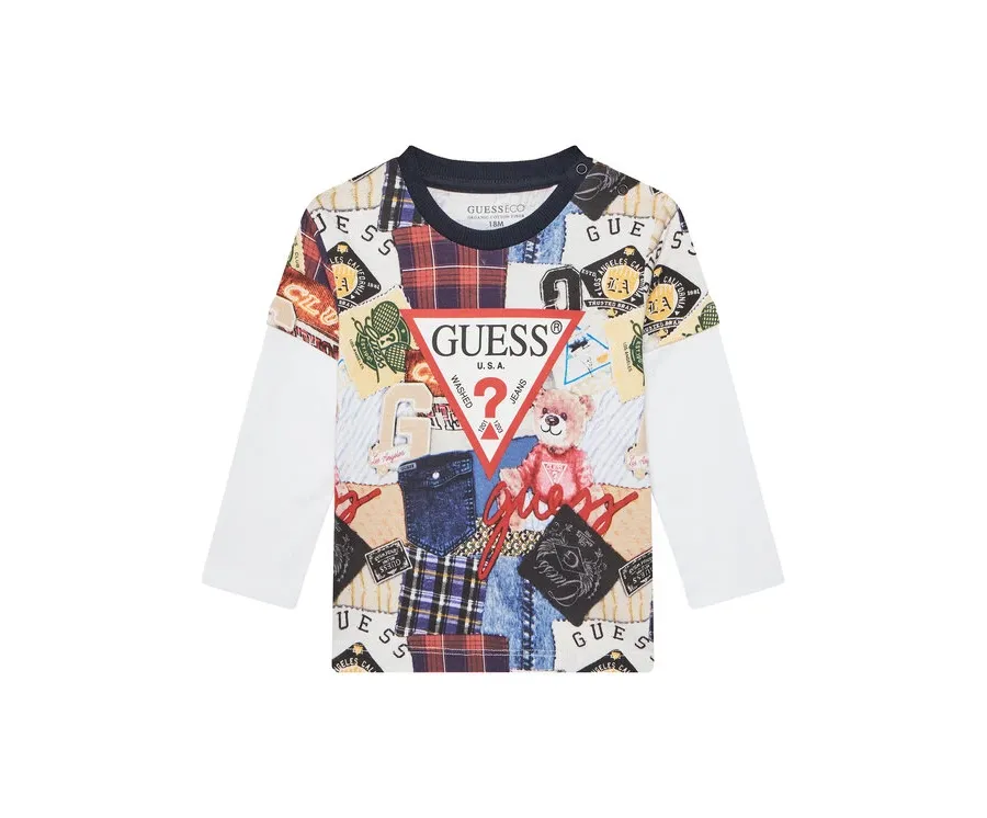 obrazek 1 Guess Bluzka N5YI09 K8HM4 Kolorowy Regular Fit