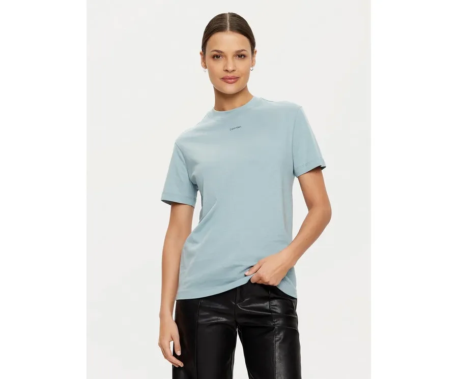 obrazek 1 Calvin Klein T-Shirt K20K207519 Błękitny Regular Fit