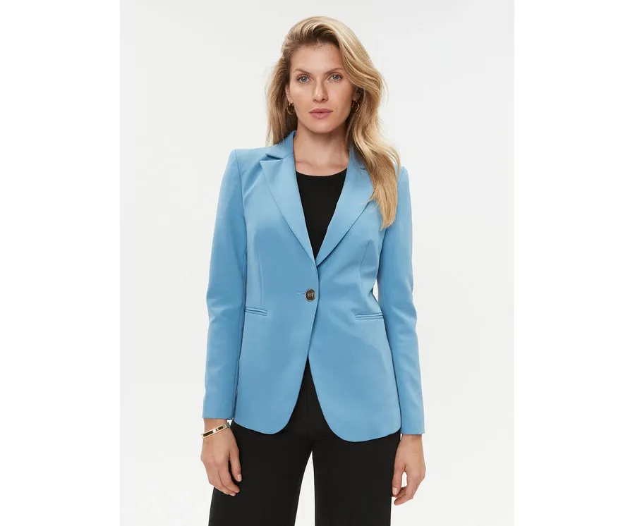 obrazek 1 Rinascimento Marynarka CFC0114945003 Niebieski Regular Fit
