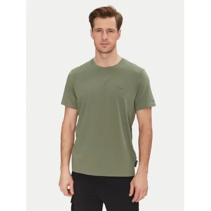 Zdjęcie Moose Knuckles T-Shirt Duluth M15MT759 Zielony Regular Fit