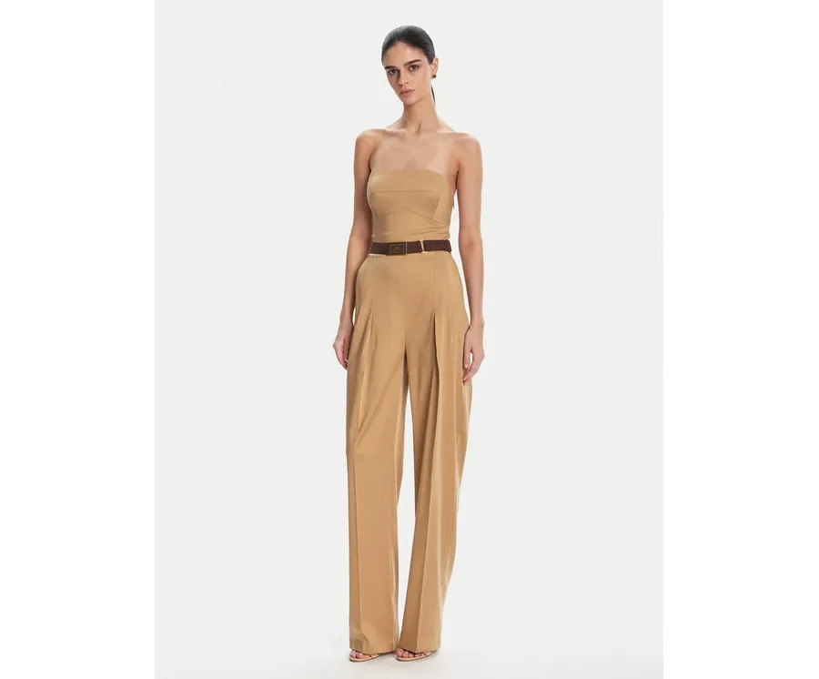 obrazek 1 Elisabetta Franchi Kombinezon TU05152E2 032 Beżowy Regular Fit