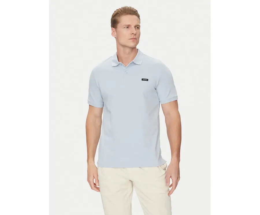 obrazek 1 Calvin Klein Polo K10K111196 Błękitny Slim Fit