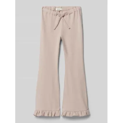 Zdjęcie Spodnie dresowe z poszerzaną nogawką z tunelem