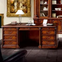 Picture Classic Italian desk with drawers