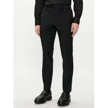 Zdjęcie Calvin Klein Spodnie materiałowe Modern K10K112936 Czarny Slim Fit