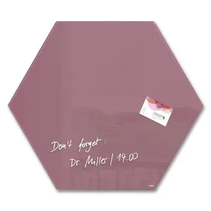 Zdjęcie Sześciokątne tablice magnetyczne - trzy kolory!