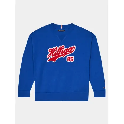 Zdjęcie Tommy Hilfiger Bluza Script KB0KB08724 D Niebieski Regular Fit