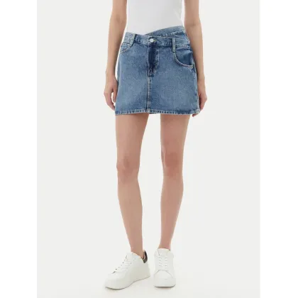 Zdjęcie Guess Spódnica jeansowa W5YD1C D5QKB Granatowy Regular Fit