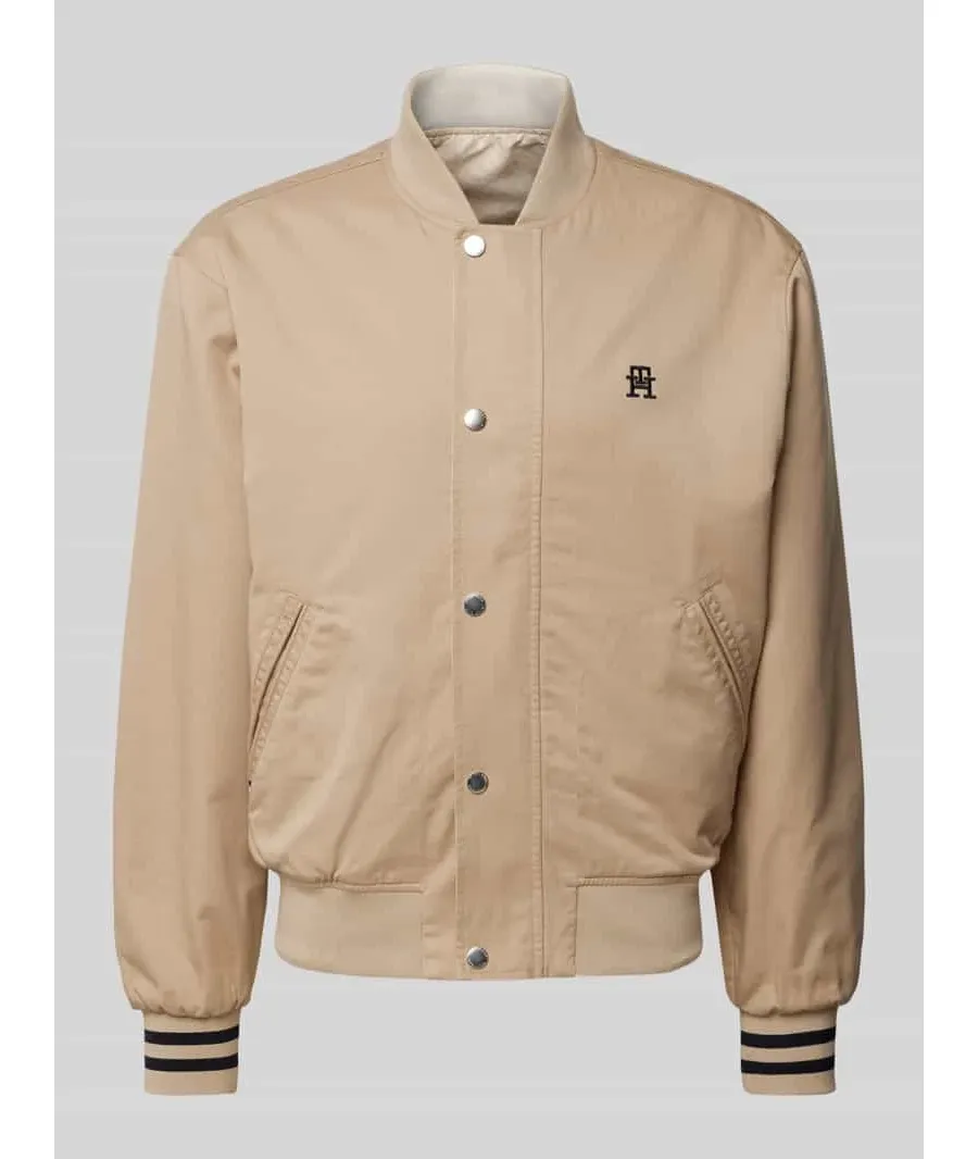 obrazek 1 Bomberka z prążkowanymi wykończeniami