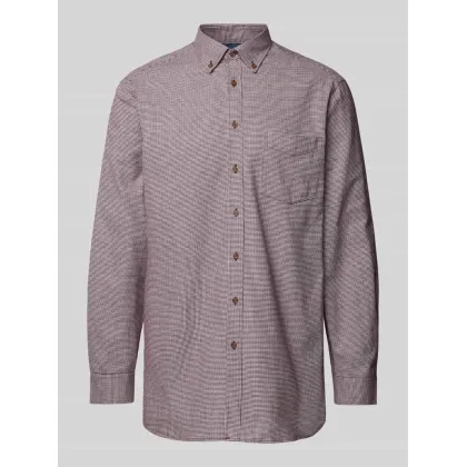 Zdjęcie Koszula casualowa o kroju regular fit z kołnierzykiem typu button down