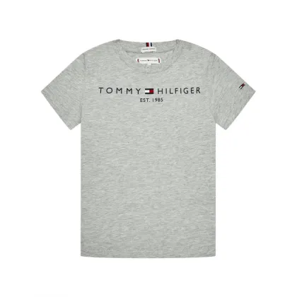 Zdjęcie Tommy Hilfiger T-Shirt Essential KS0KS00210 Szary Regular Fit