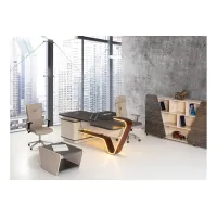 Picture An exclusive set of furniture for a luxurious office and study