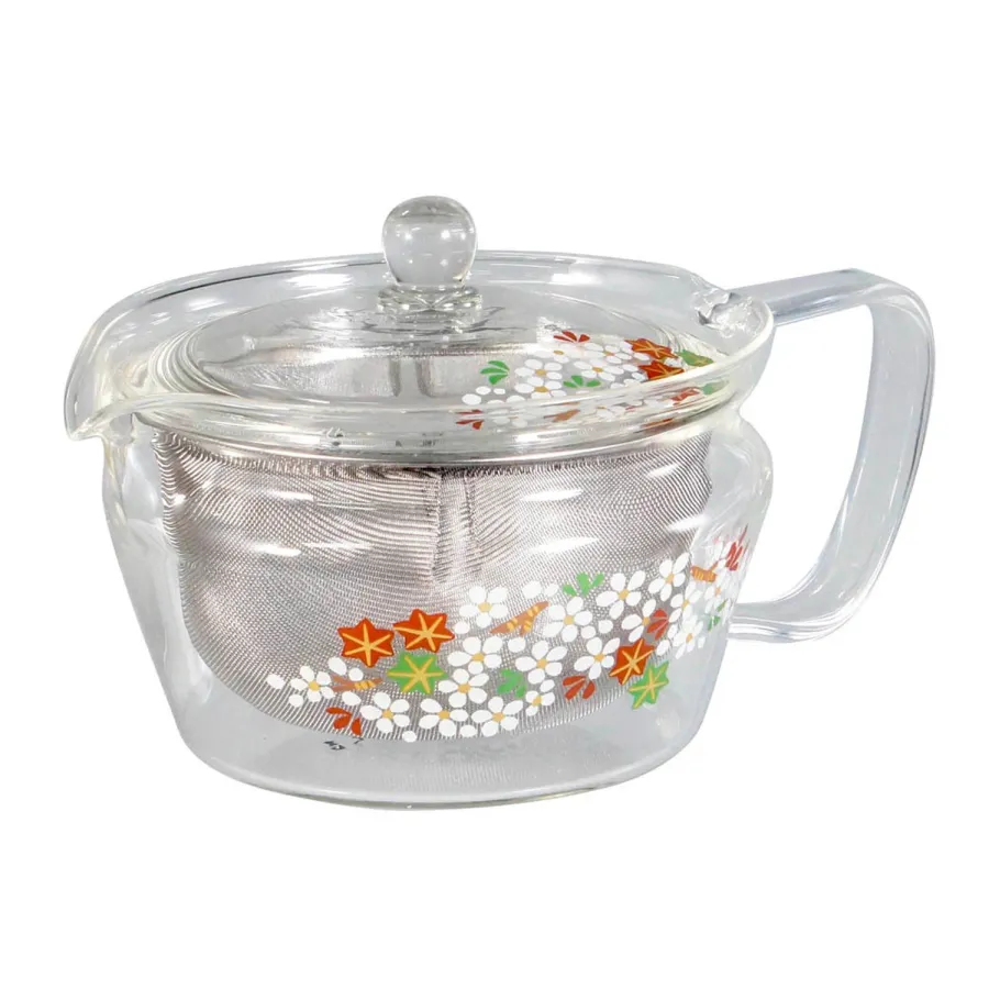 obrazek 1 Hario - Tachikichi Cha-Cha Kyusu Zen Un-Kin - Dzbanek do zaparzania herbaty 450ml HARIO