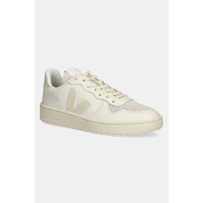 Zdjęcie Veja sneakersy skórzane V-10 Prime męskie kolor beżowy VI0220498B