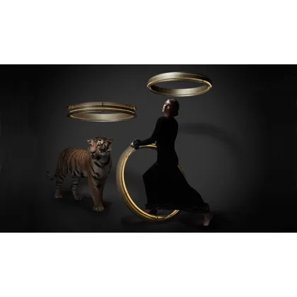 Zdjęcie Awangardowy holenderski żyrandol do nowoczesnych i klasycznych wnętrz