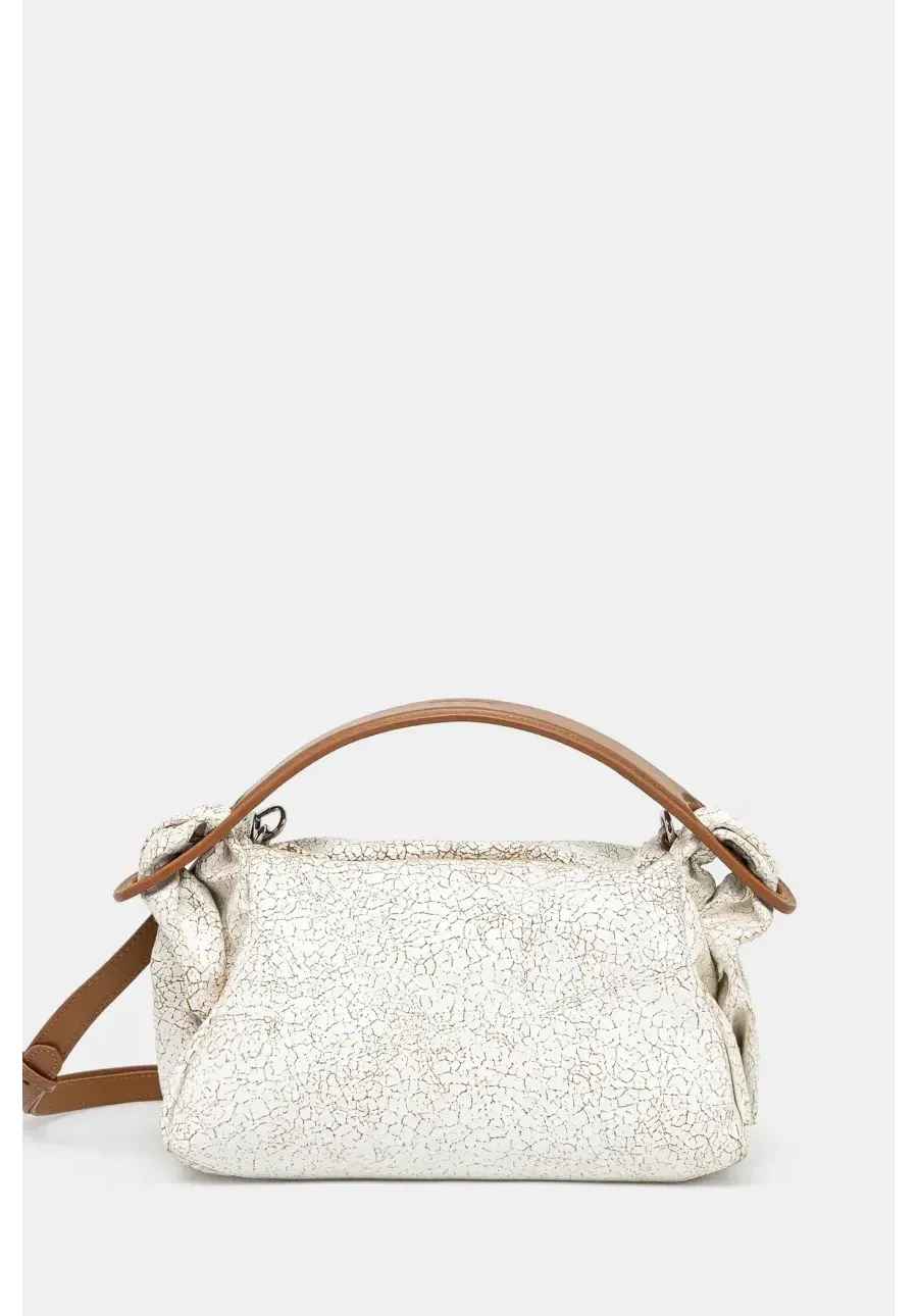 obrazek 1 Kenzo torebka skórzana kolor beżowy FF52SA818L08.03