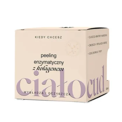 Zdjęcie Flagolie - Peeling enzymatyczny do twarzy z kolagenem 50ml 50 ml