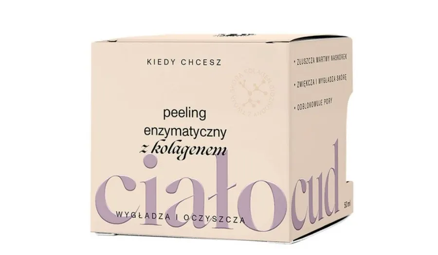 obrazek 1 Flagolie - Peeling enzymatyczny do twarzy z kolagenem 50ml 50 ml