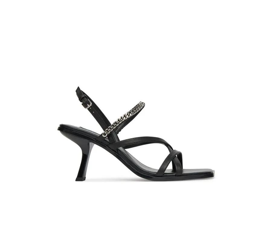 obrazek 1 KARL LAGERFELD Sandały Karmel KL33625 Czarny