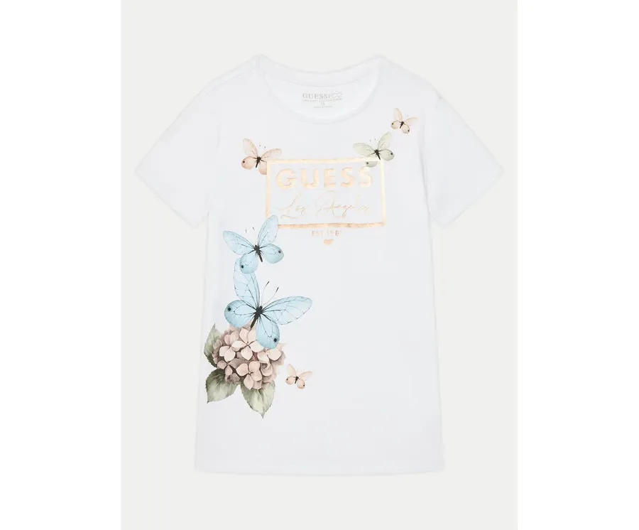 obrazek 1 Guess T-Shirt J5RI33 K6YW4 Biały Regular Fit