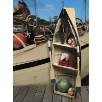 Picture A unique shelf/table with a glass top - Authentic Models