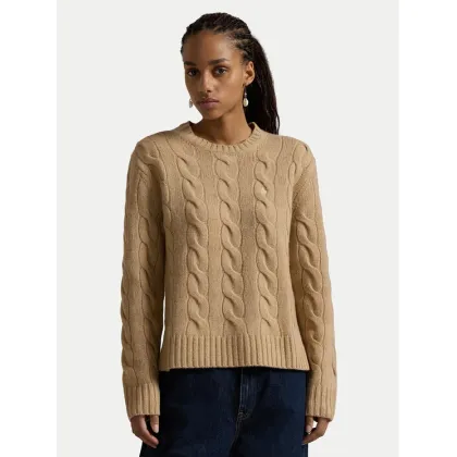 Zdjęcie Polo Ralph Lauren Sweter 211926543003 Beżowy Regular Fit