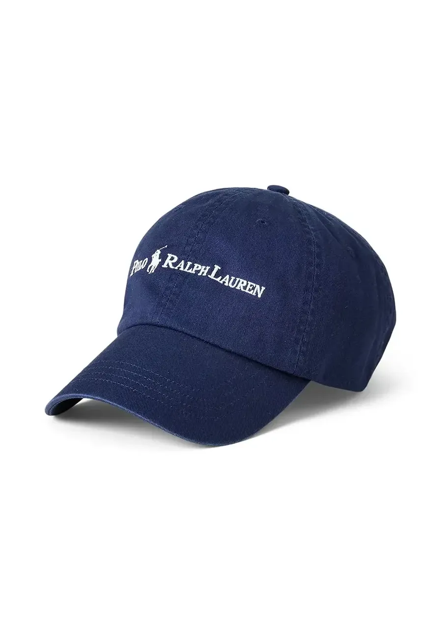 obrazek 1 Polo Ralph Lauren czapka z daszkiem bawełniana Sport Cap kolor granatowy gładka 710958055