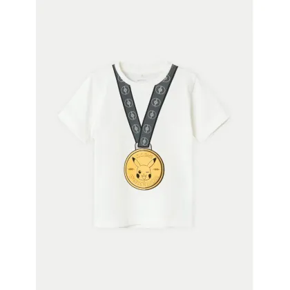 Zdjęcie NAME IT T-Shirt POKEMON 13231977 Biały Regular Fit