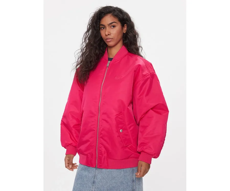 obrazek 1 Tommy Jeans Kurtka bomber Tonal DW0DW16563 Różowy Oversize