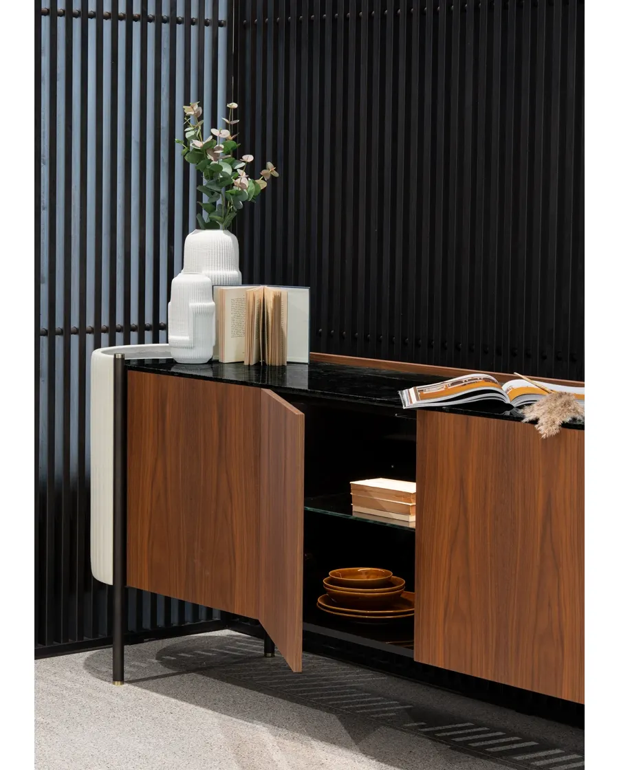 obrazek 16 Stylowy włoski kredens w stylu modernistycznym - do salonu