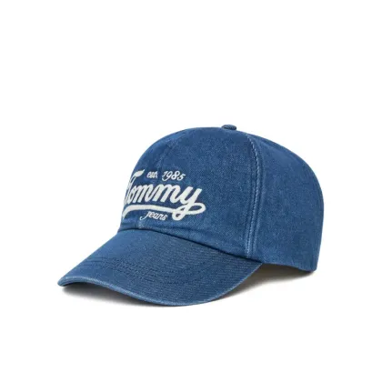 Zdjęcie Tommy Jeans Czapka z daszkiem Archive Script AM0AM13565 Niebieski