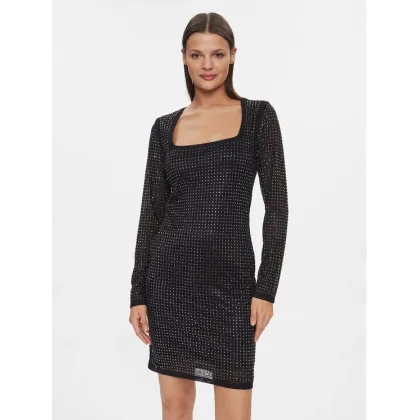 Zdjęcie Guess Sukienka koktajlowa W4RK46 KBZX0 Czarny Bodycon Fit