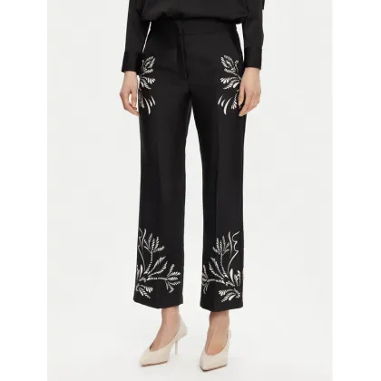 Zdjęcie Marella Spodnie materiałowe Egizio 2513131043 Czarny Flare Fit