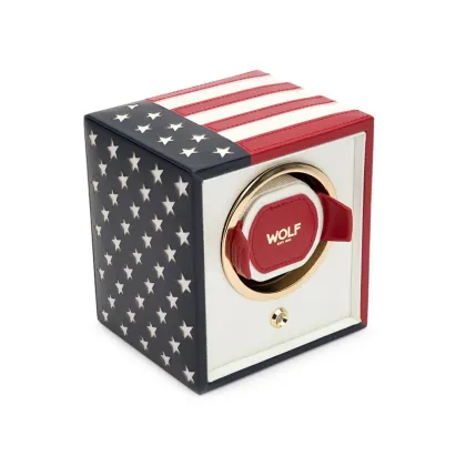 Zdjęcie Wyjątkowy pojedyńczy rotomat Navigator USA Flag na zegarek