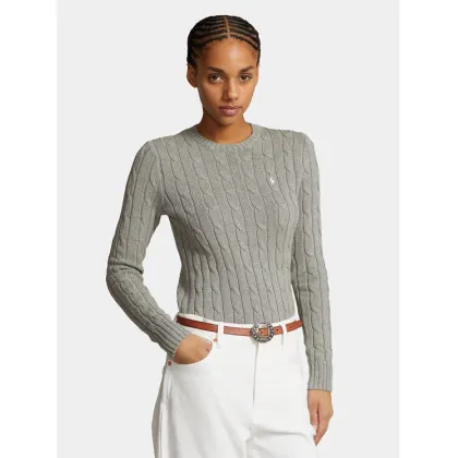 Zdjęcie Polo Ralph Lauren Sweter Julianna 211943903001 Szary Regular Fit