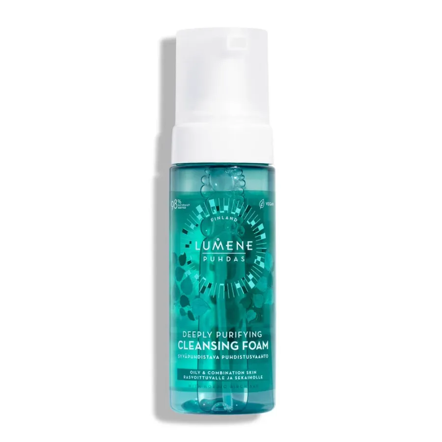 obrazek 1 Lumene Puhdas - Głęboko oczyszczająca pianka do mycia twarzy 150ml 150 ml