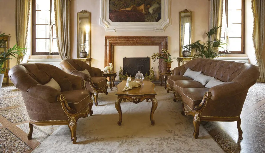 obrazek 2 Luksusowy fotel w stylu antycznym do prestiżowego salonu - Morello Gianpaolo