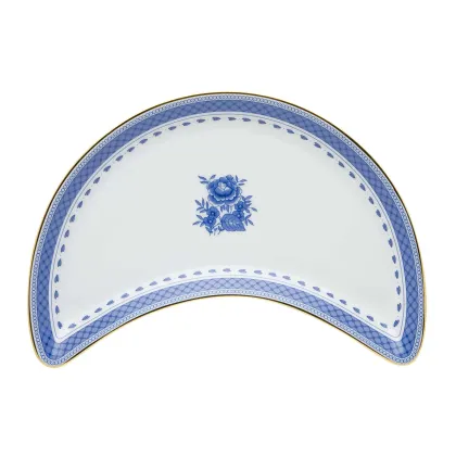 Zdjęcie Talerz na sałatkę Cozinha Velha z ozdobnym motywem roślinnym - 2 sztuki - Vista Alegre