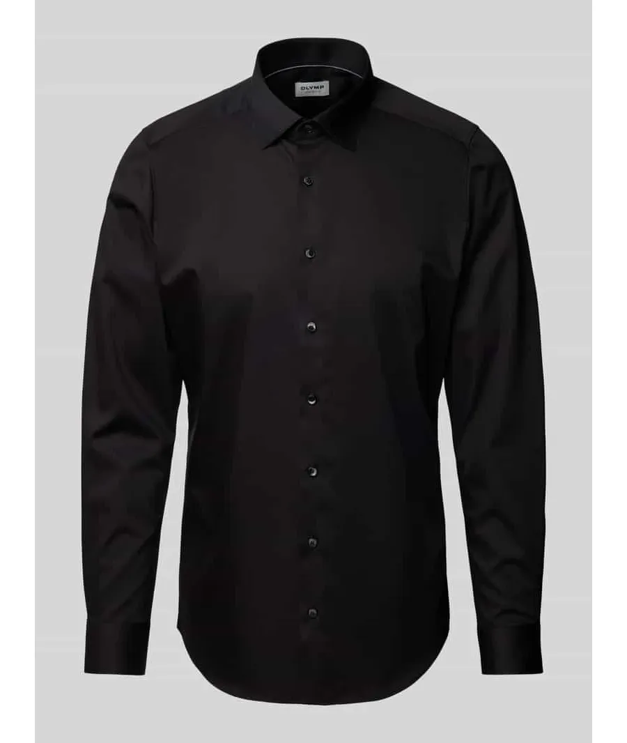obrazek 1 Koszula biznesowa o kroju slim fit z kołnierzykiem typu kent