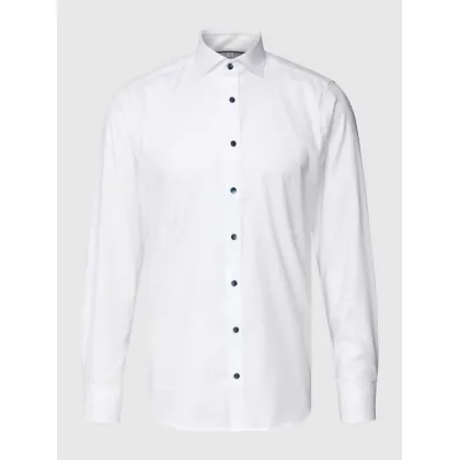 Zdjęcie Koszula biznesowa o kroju slim fit z diagonalu