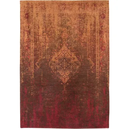 Zdjęcie Stylowy pomarańczowy dywan klasyczny - MANGO BROWN 8637