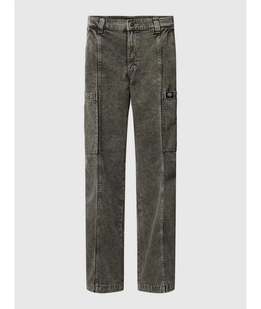 obrazek 1 Spodnie cargo o kroju regular fit z naszywką z logo model ‘NEWINGTON’