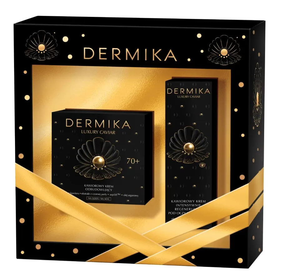 obrazek 1 Dermika Luxury Caviar 70+ Zestaw kosmetyków do twarzy