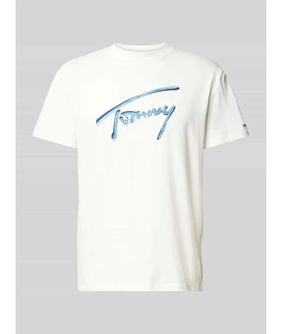 obrazek 1 T-shirt z nadrukiem z logo