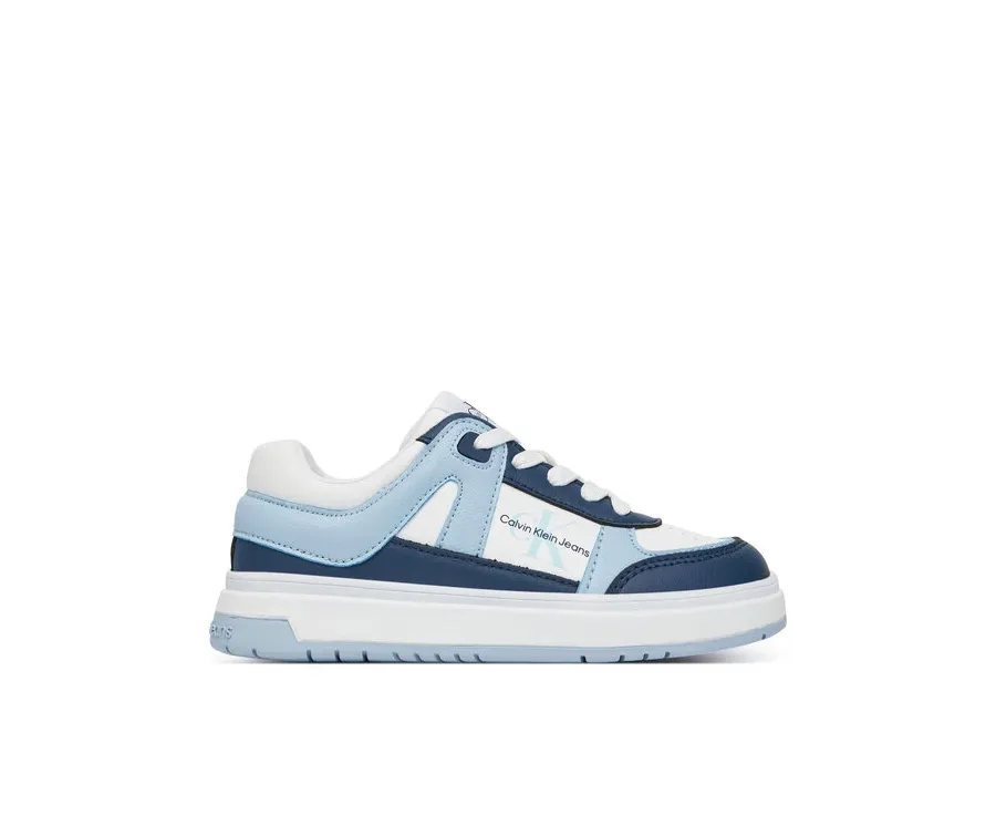 obrazek 1 Calvin Klein Jeans Sneakersy Low Cut Lace-Up Sneaker V3X9-82091-1355 M Niebieski