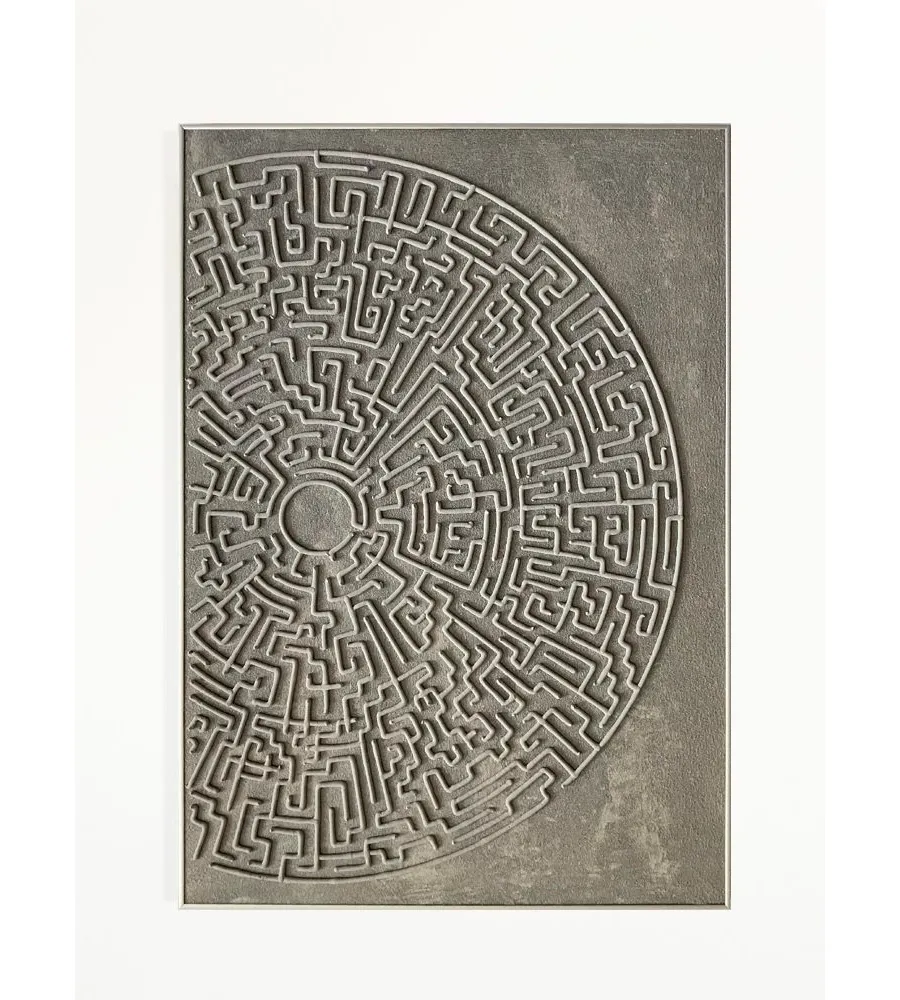 obrazek 1 Geometryczny panel ścienny - Labirynt