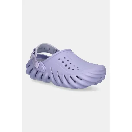 Zdjęcie Crocs klapki X - (Echo) Clog damskie kolor fioletowy 207937