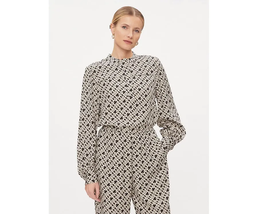 obrazek 1 Tommy Hilfiger Bluzka WW0WW41022 Beżowy Regular Fit